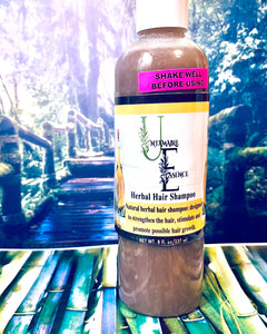 Herbal Hair Shampoo (8oz) (Various Scents Available)